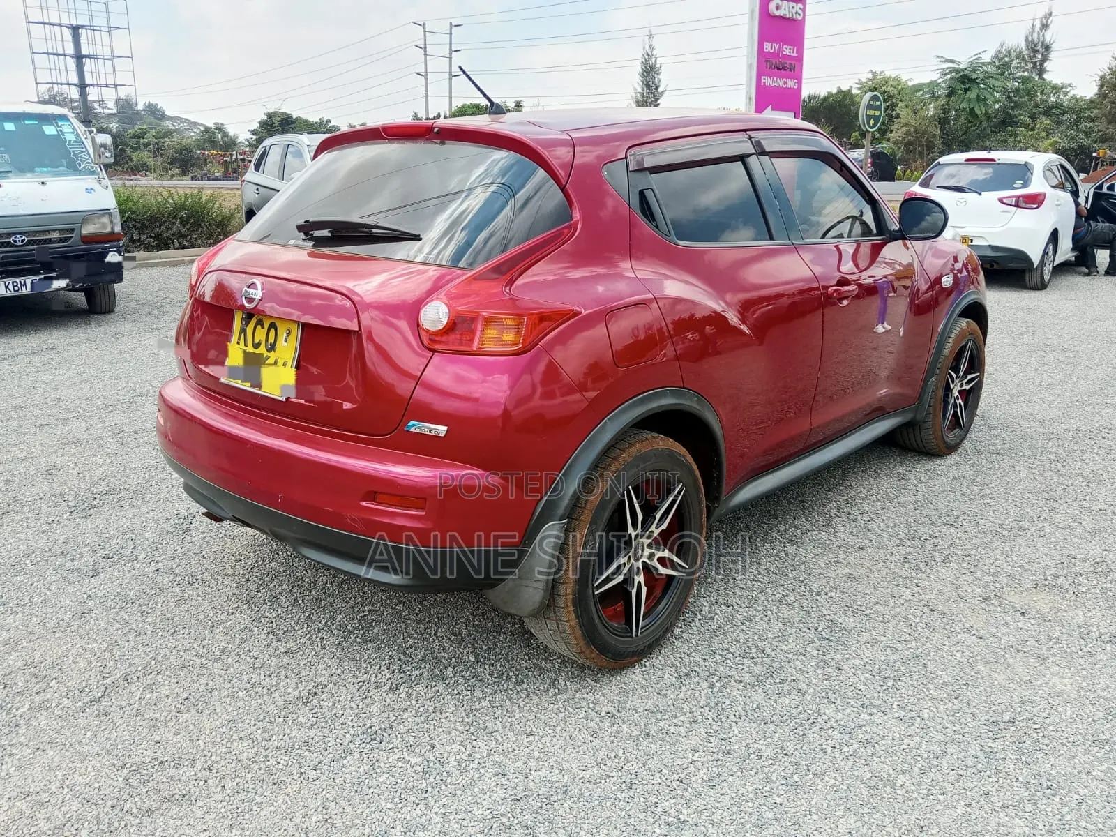 Nissan Juke S 2011 Maroon