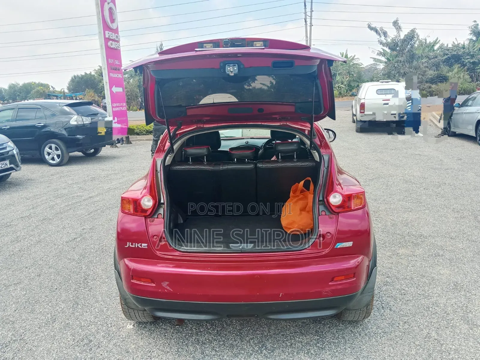 Nissan Juke S 2011 Maroon