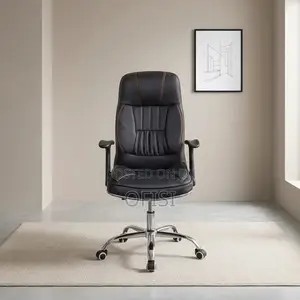 Office Chair; Executive Recliner Leather Office Seat