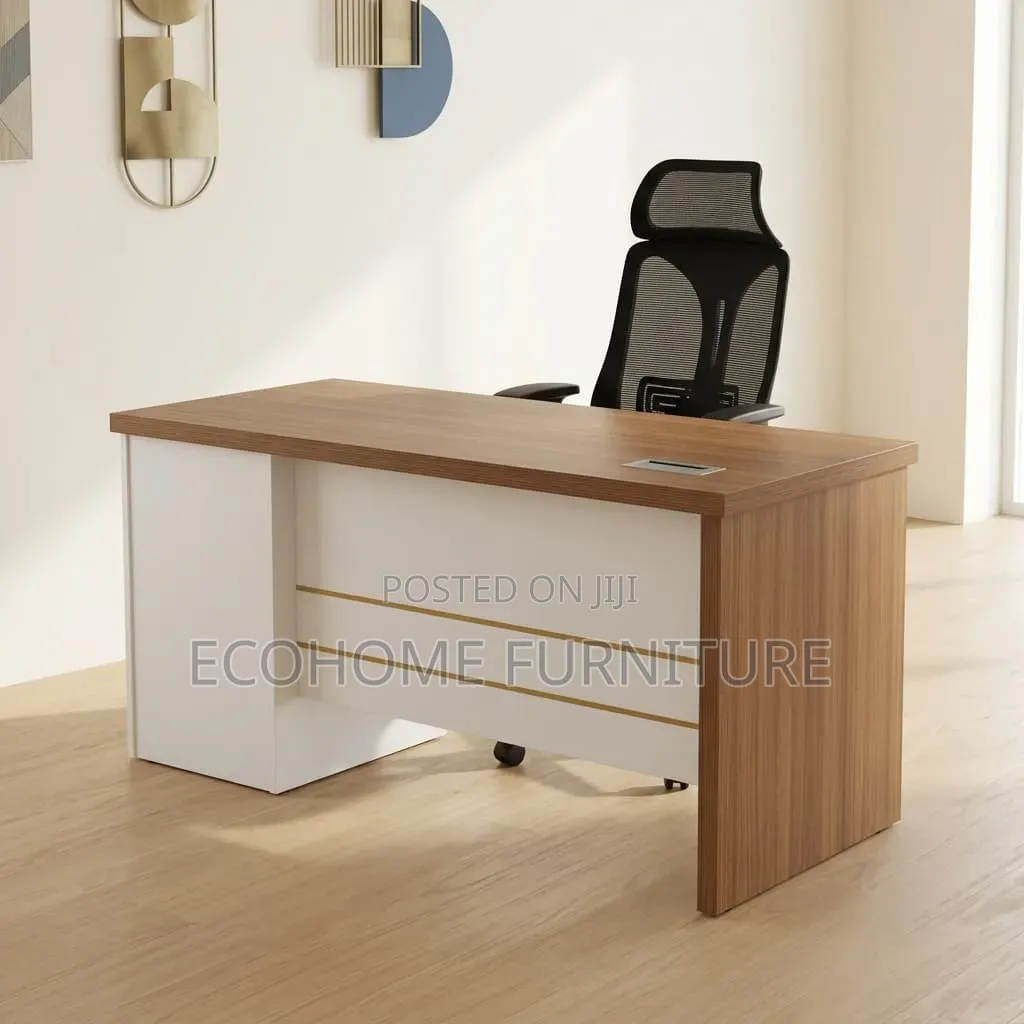 Office Desk ; 1.4m Ergonomic Desk