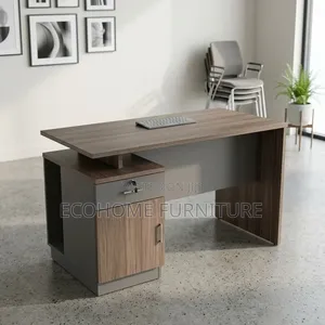Office Desk: 1.2m With PC Drawer
