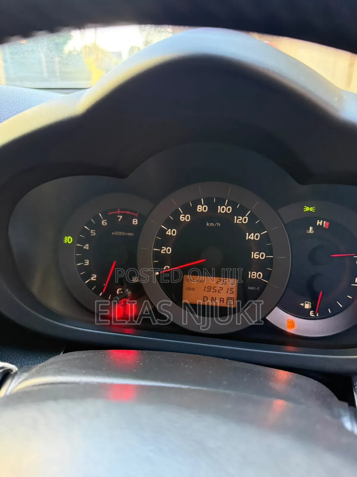 Toyota Vanguard 2011 Black