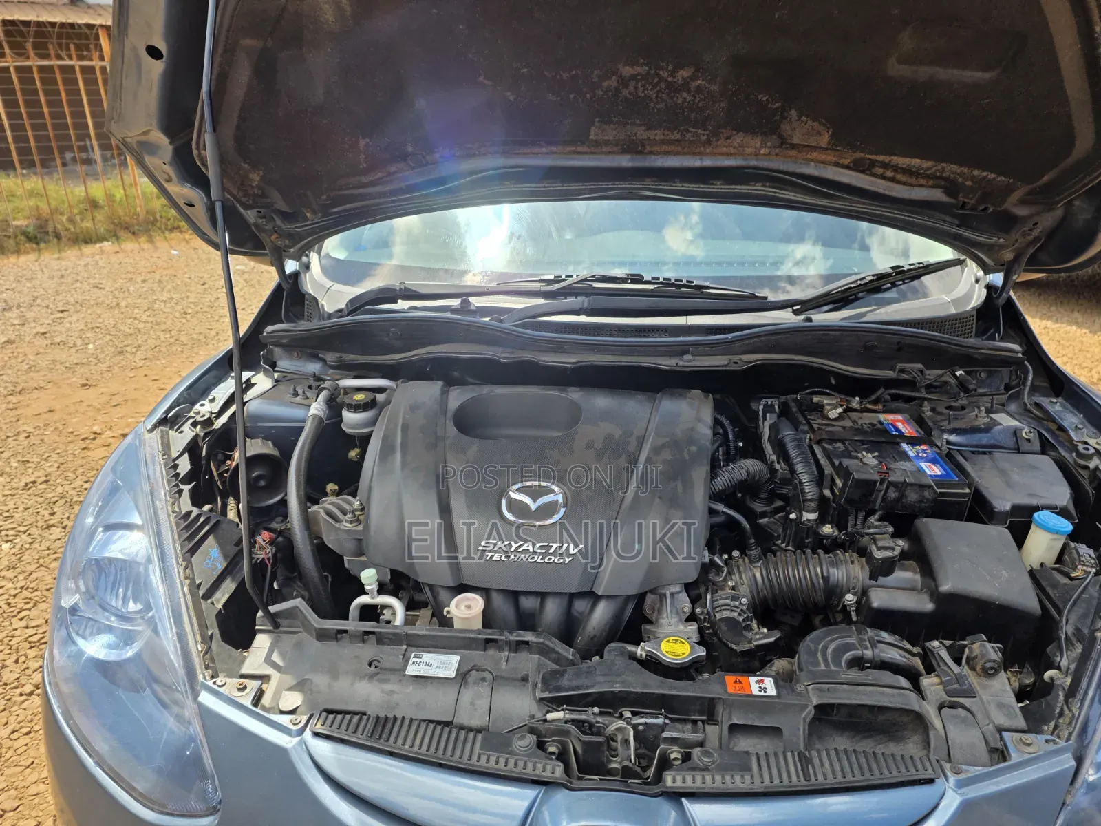 Mazda Demio 2013 Blue