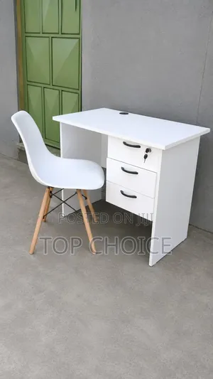 Plastic Chair MDF Study Desk | Durable Student Study