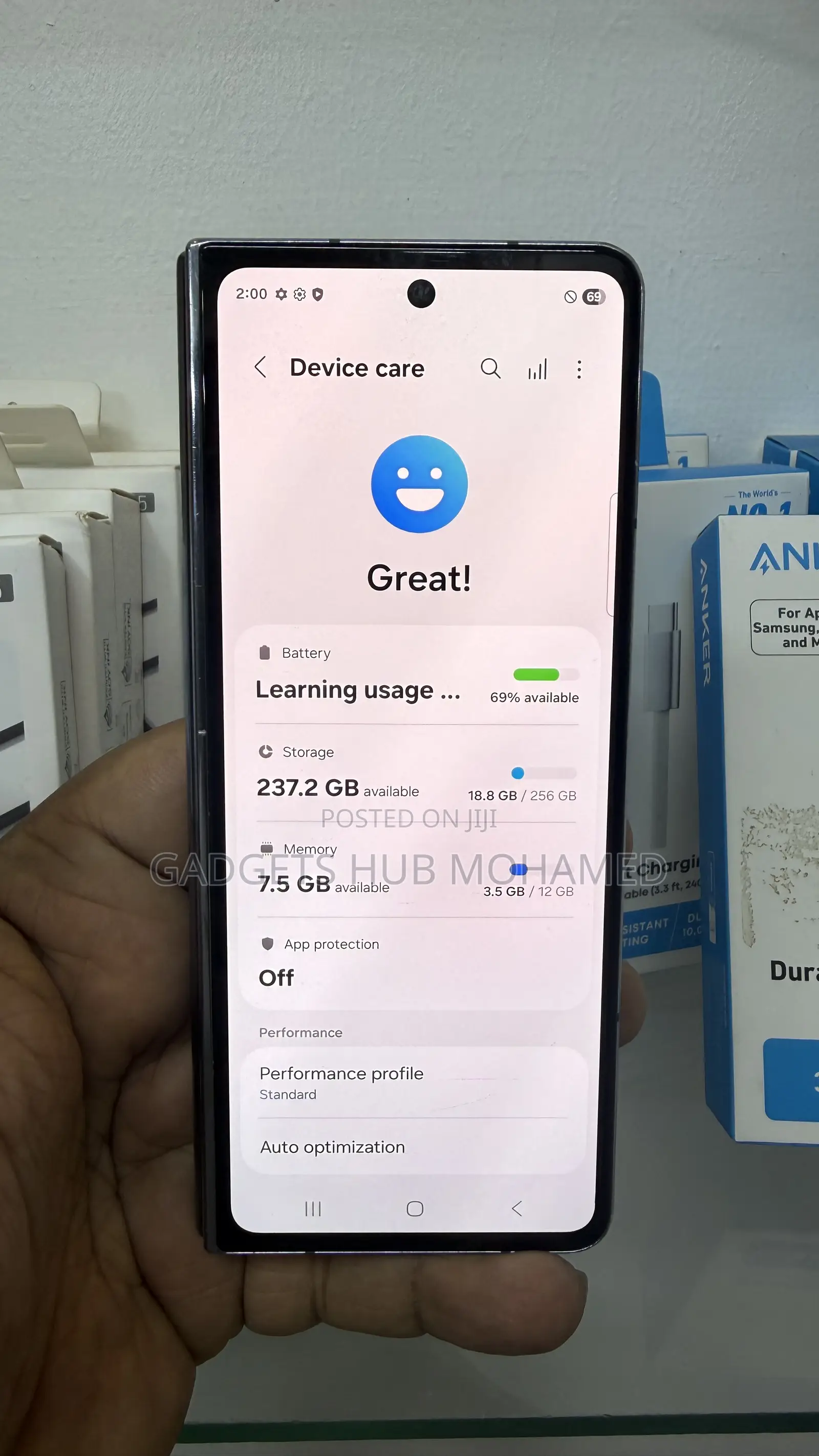 Samsung Galaxy Z Fold4 256 GB Black