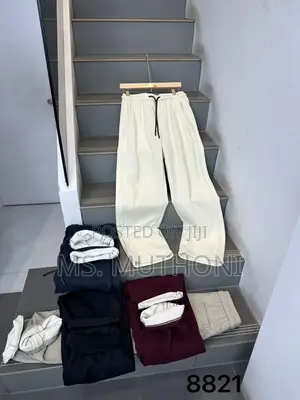Warm Heavy Wide-Leg Unisex Fleece Sweatpants