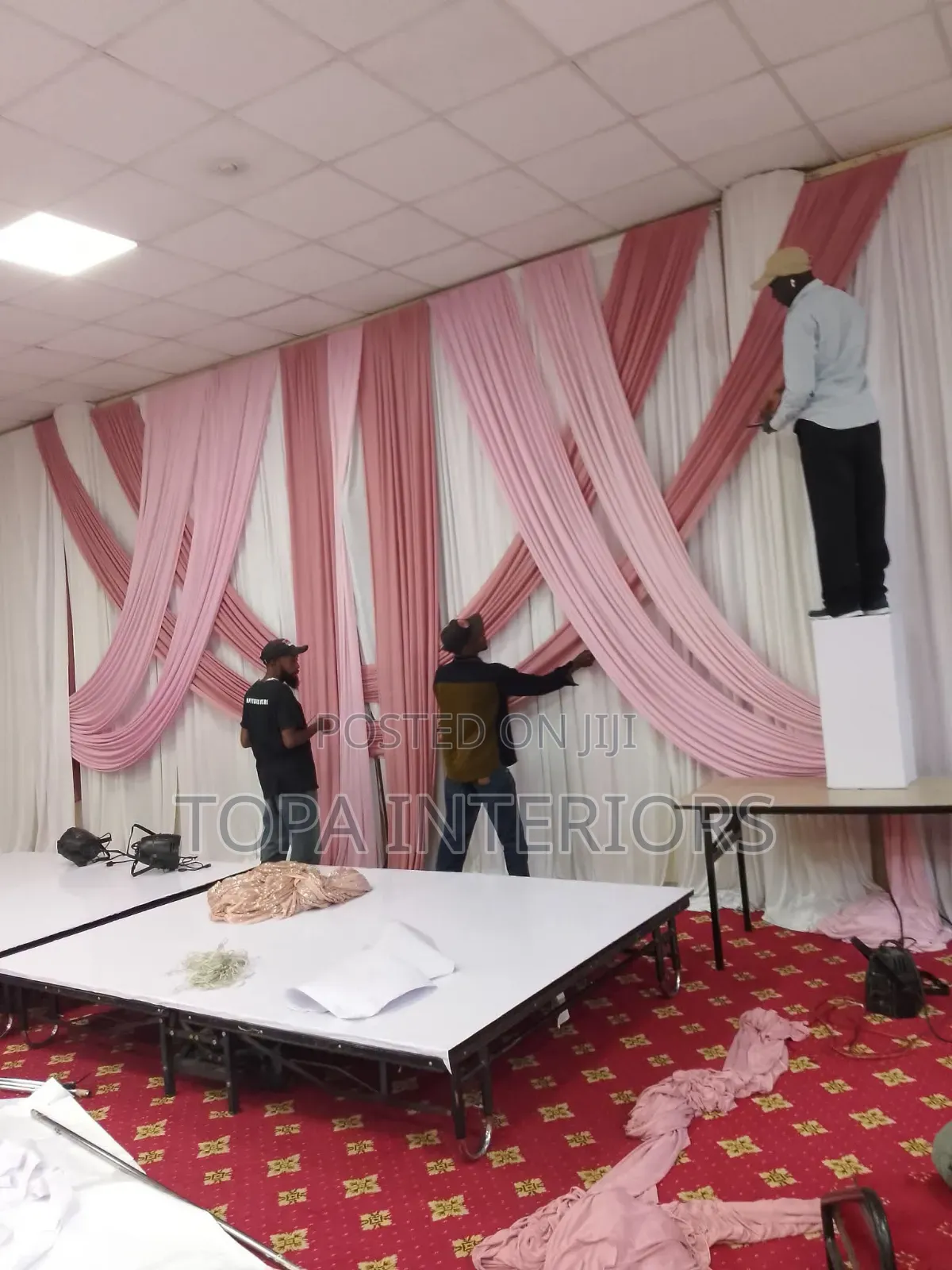 Event Backdrop Decor Drapes