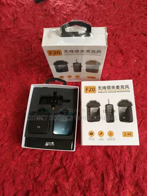 F20 Wireless Lavalier Microphone – Clear Sound
