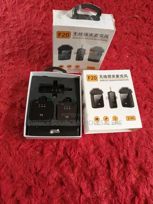 F20 Wireless Microphone for Vlogging Recording