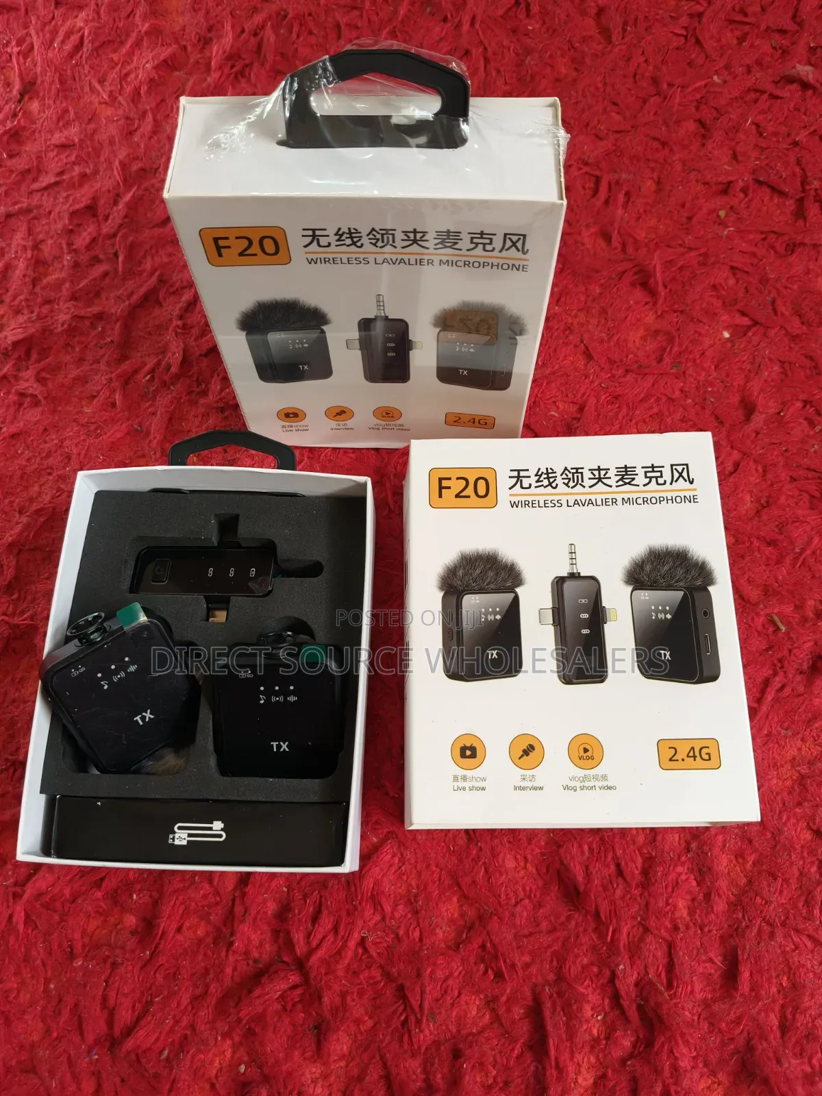 F20 Lavalier Wireless Microphone – Long Range