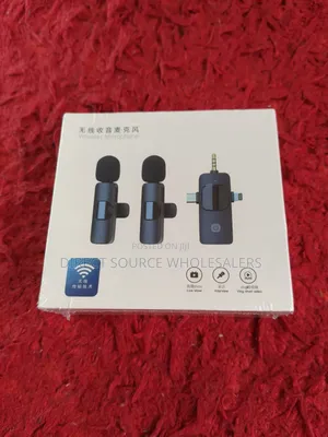  Wireless Lavalier Microphone Dual Mic
