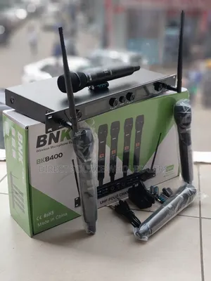 4pcs BNK Wireless Microphones BK8400 UHF System