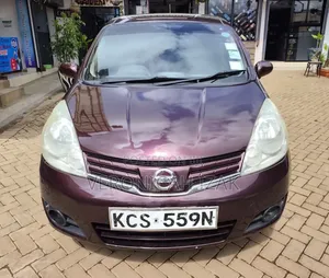Nissan Note 2011 Burgundy