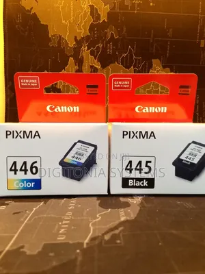 CANON PIXMA 445 Black 446 Color Cartridge
