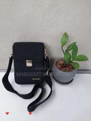 Durable Crochet Crossbody Bag
