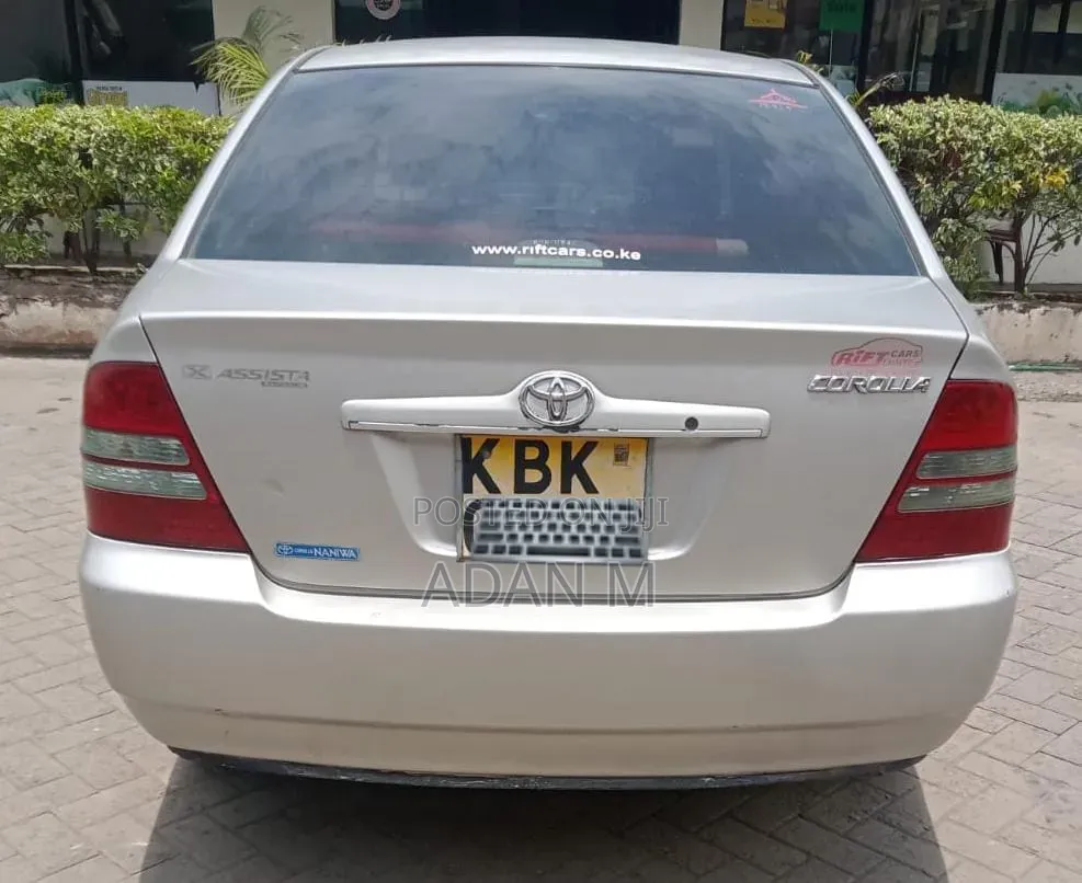 Toyota Corolla 2003 Silver