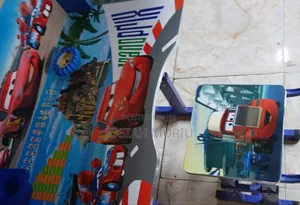 Cartoon Car Kids Table and Chair