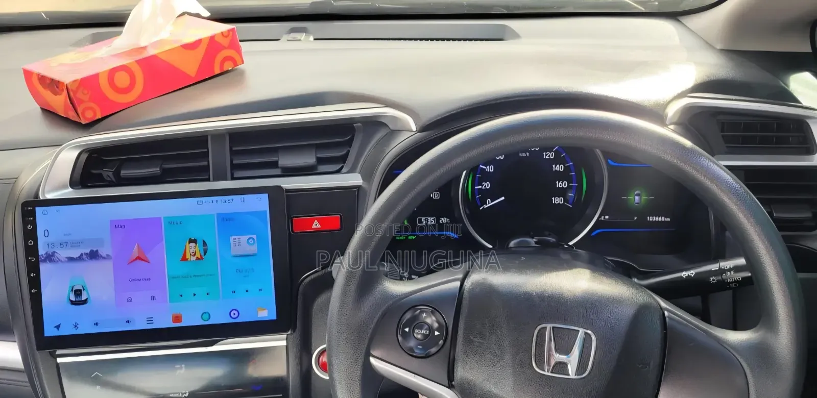 Honda Fit 2017 Black