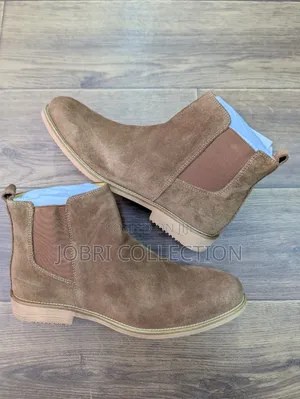 Renato Dulbecc Mens Suede Slip on High Boots
