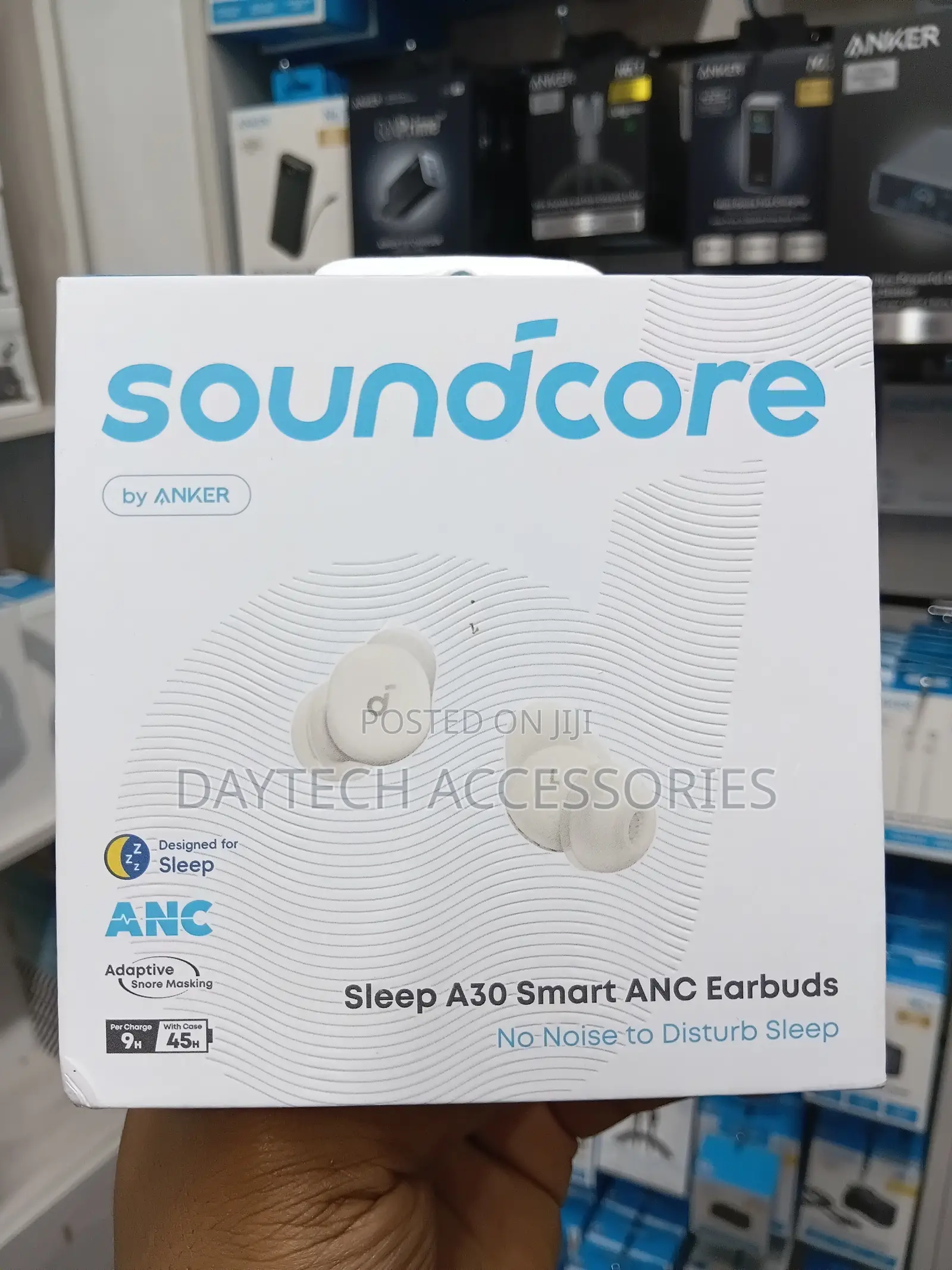 Soundcore A30 by Anker Sleep Earbuds.