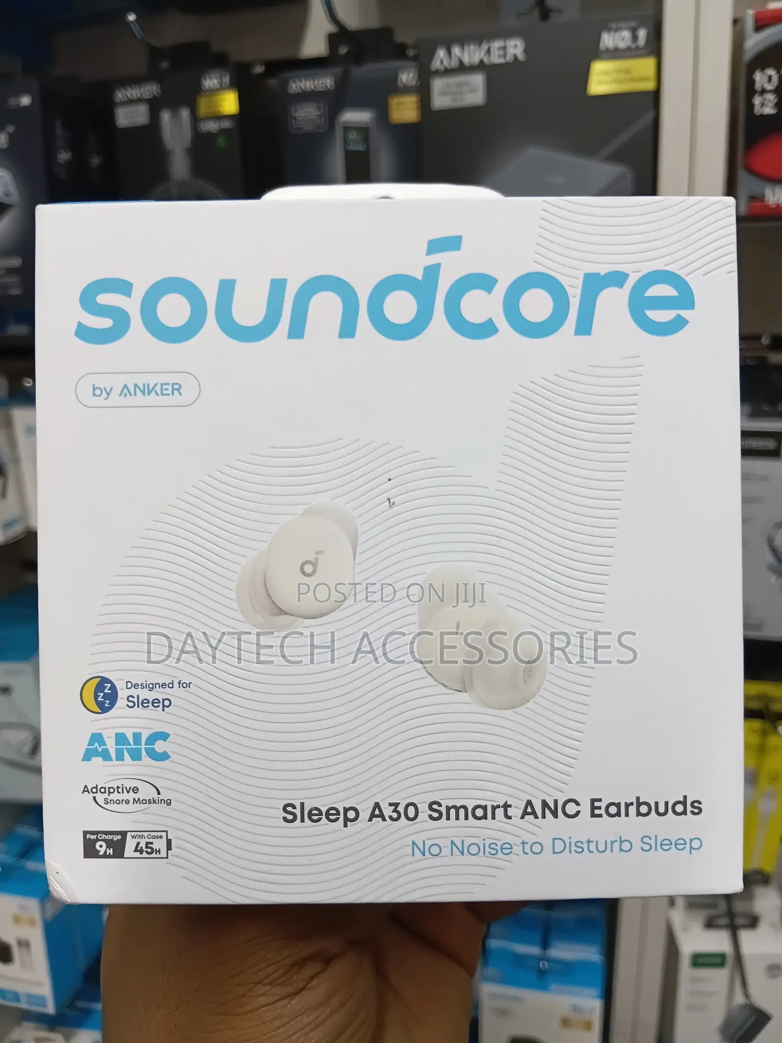 Soundcore A30 by Anker Sleep Earbuds.