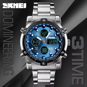 SKMEI Dual Time Gents Watch #1389