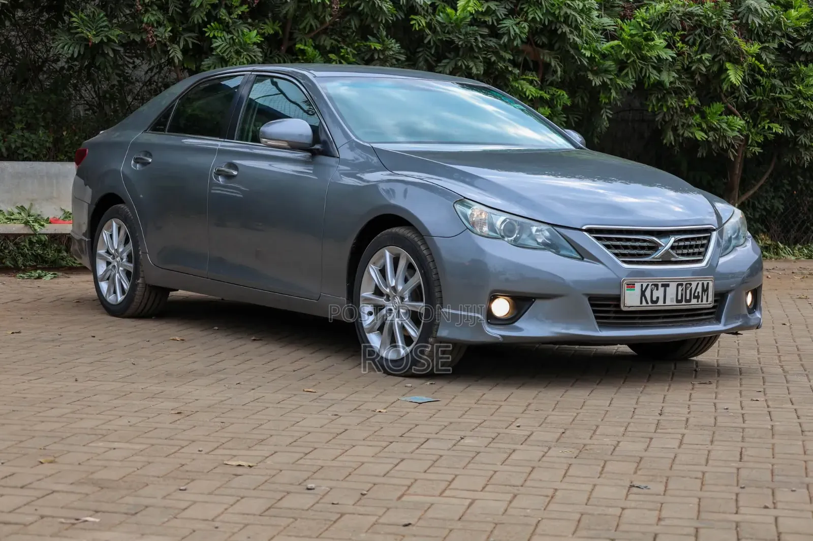 Toyota Mark X 2012 Gray