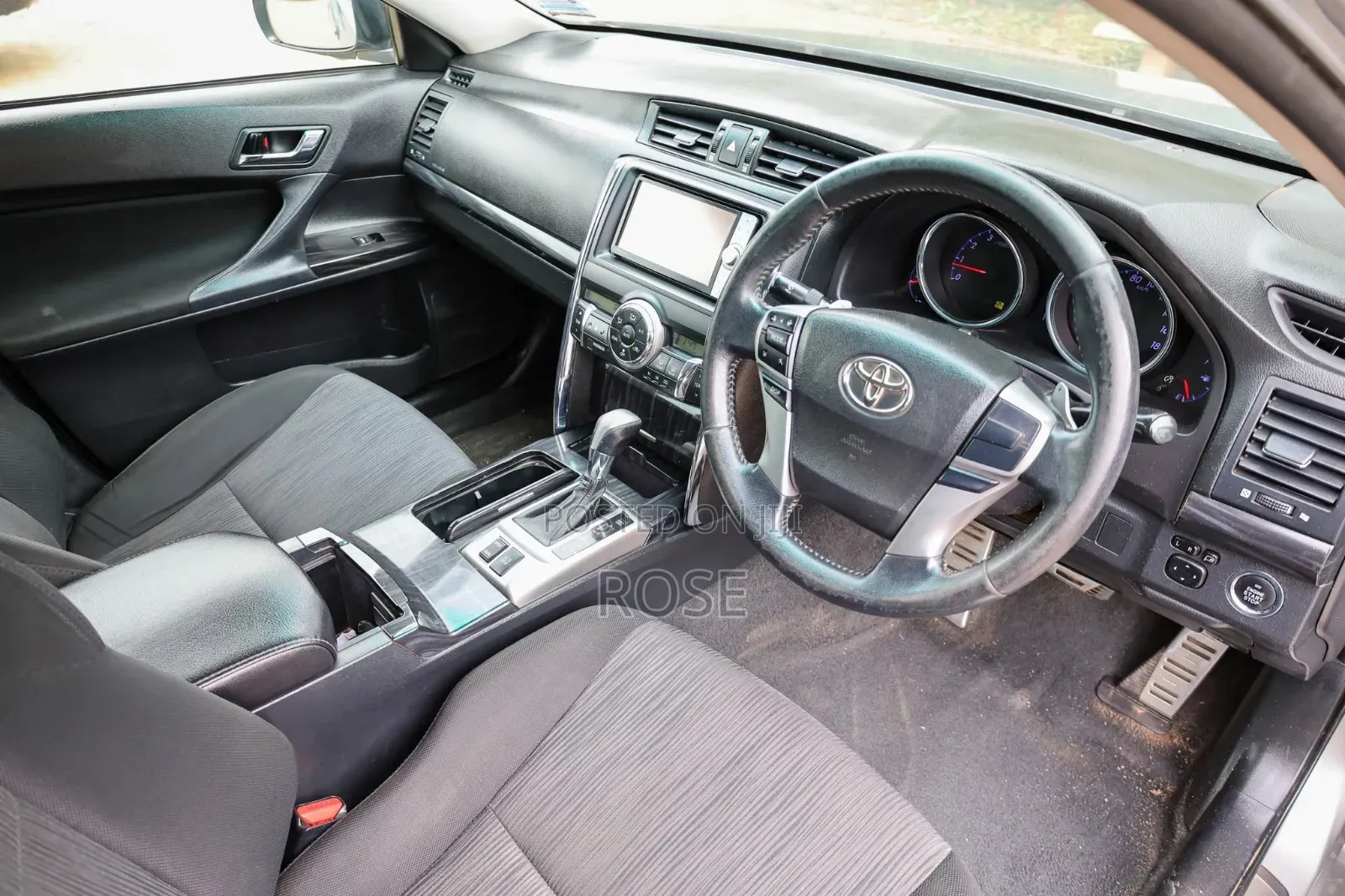 Toyota Mark X 2012 Gray