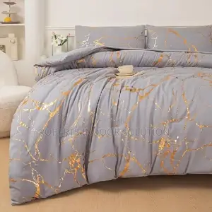 Refined Marble Duvet Cover Set