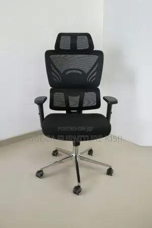 Office Desk; High Back Orthopedic Chair
