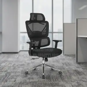 Office Desk; High Back Orthopedic Chair