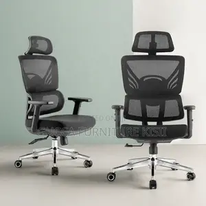 Office Desk; High Back Orthopedic Chair
