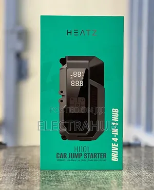 Heat Drive 4n1 Hub Car Jump Starter Brand New Sealed