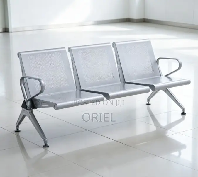 Office Bench : 3-Seater Visitor Bench ( Not Padded )