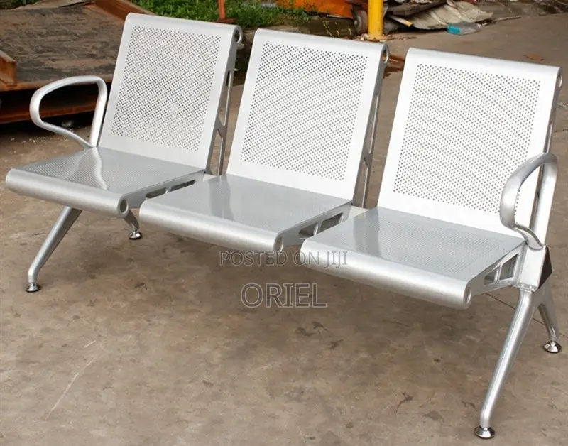 Office Bench : 3-Seater Visitor Bench ( Not Padded )