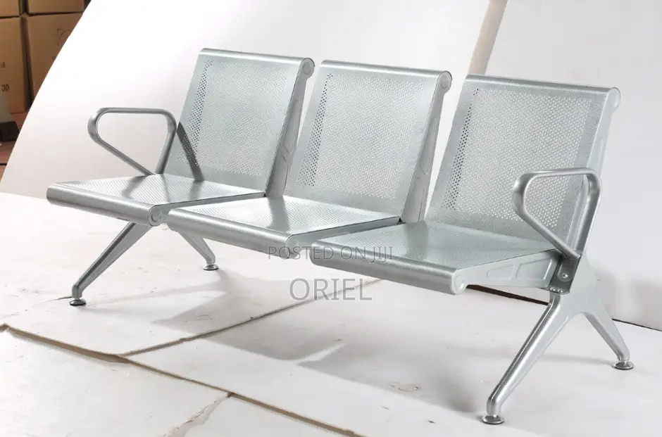 Office Bench : 3-Seater Visitor Bench ( Not Padded )