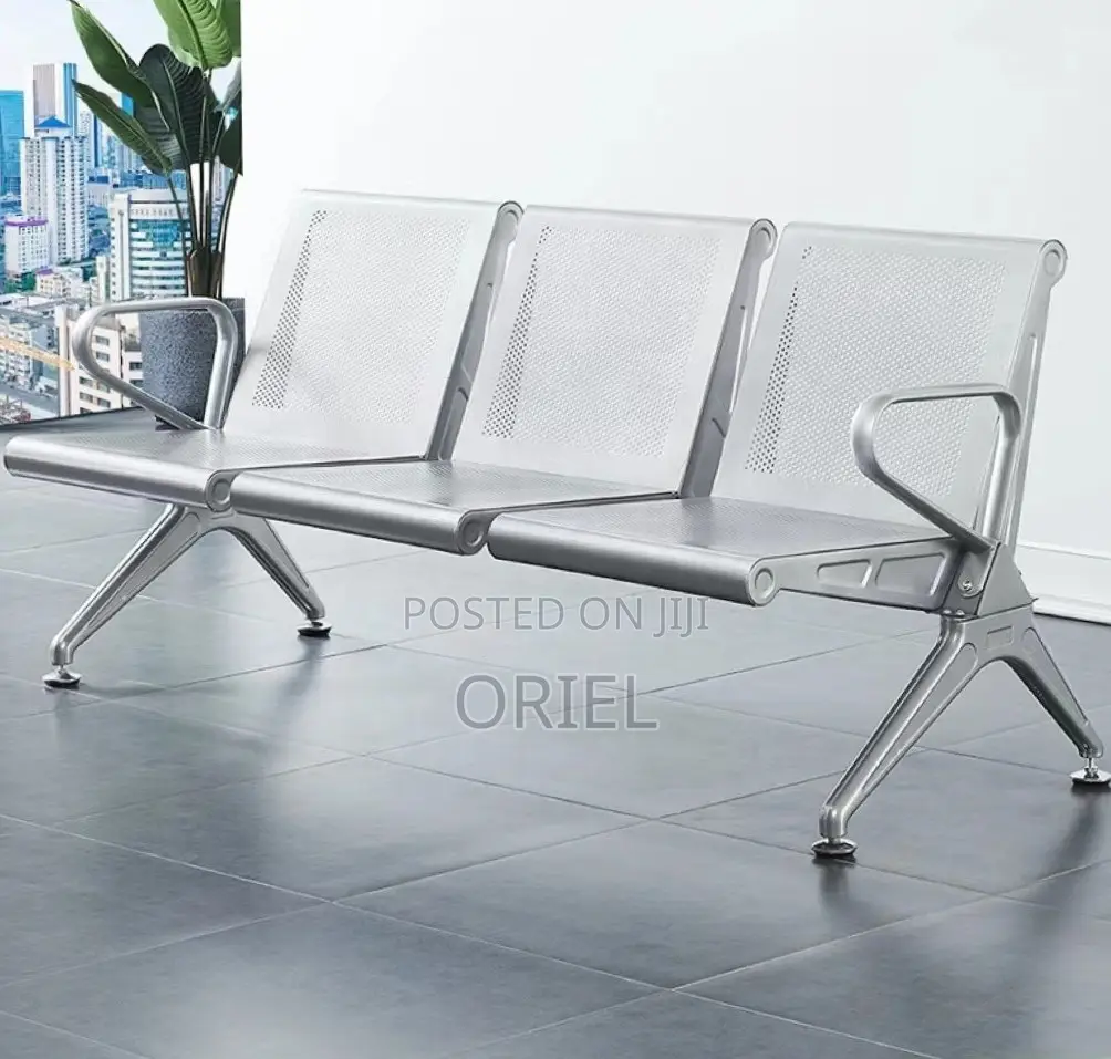 Office Bench : 3-Seater Visitor Bench ( Not Padded )