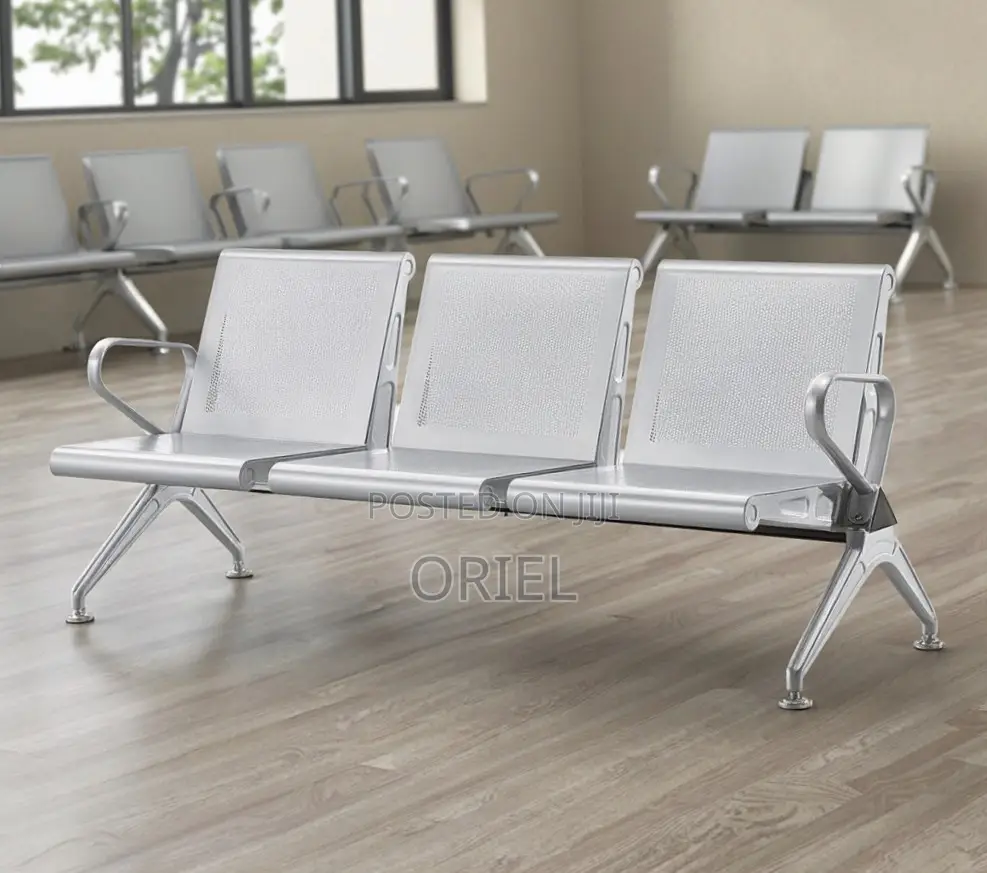 Office Bench : 3-Seater Visitor Bench ( Not Padded )