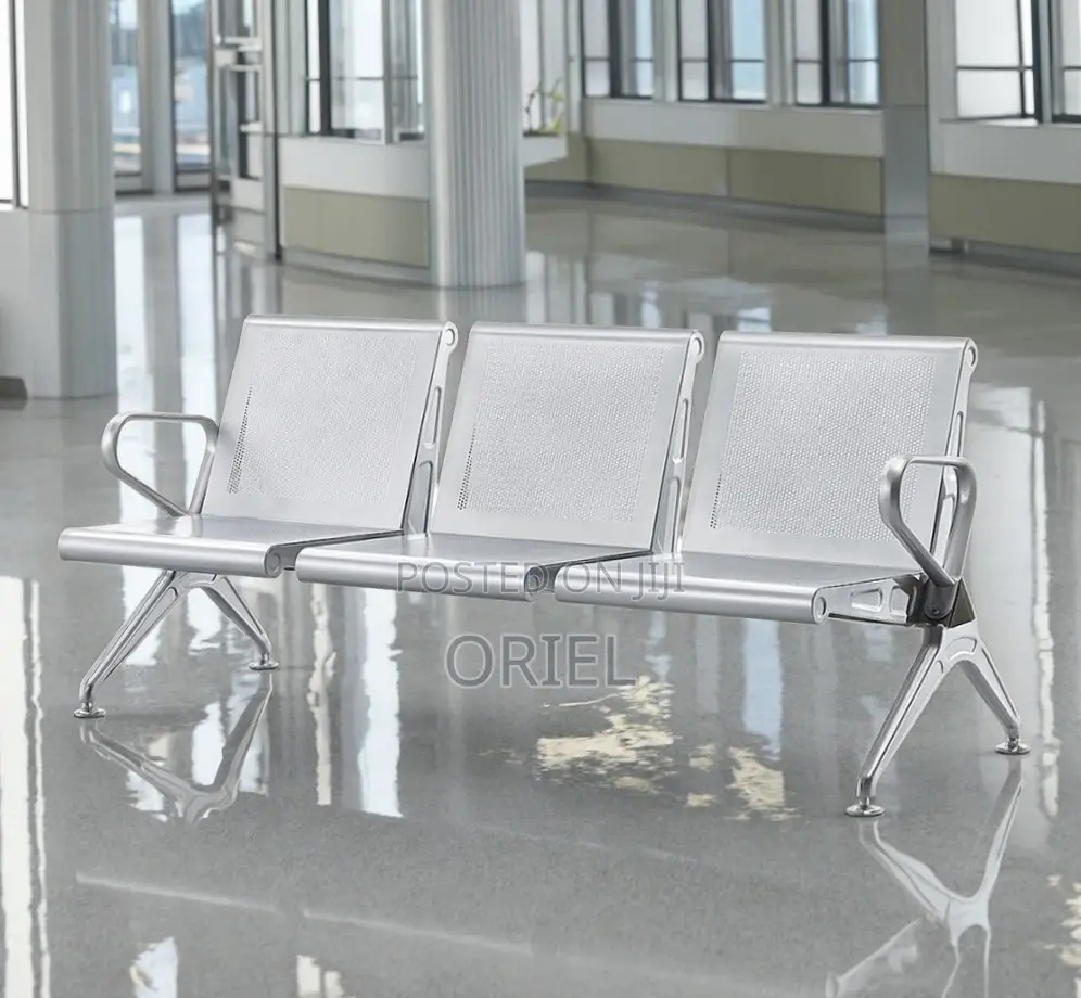 Office Bench : 3-Seater Visitor Bench ( Not Padded )