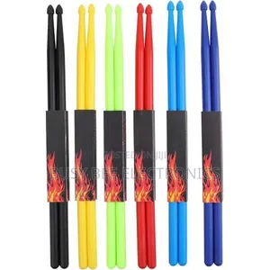 Nylon Drumsticks, Exercise Plastic Drum Sticks,Sticks for Drums,