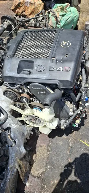 1kd Engine Complete With Gearbox D4D