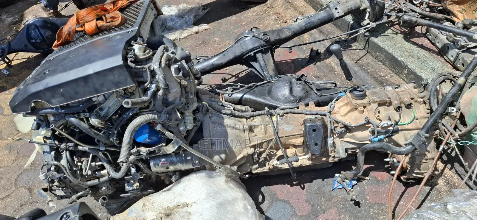 1kd Engine Complete With Gearbox D4D