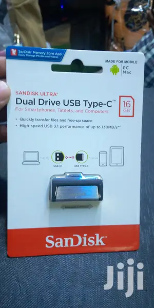16gb OTG Dual Drive Type C Sandisk.