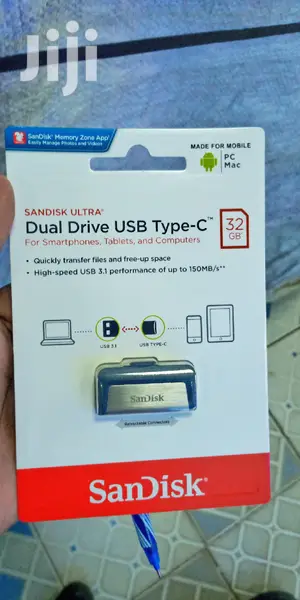 Original 32gb Otg Dual Drive .