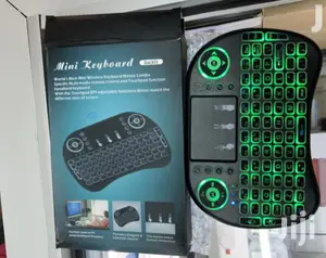 Wireless Mini Keyboard With Tourch Pad for Smart Tvs.