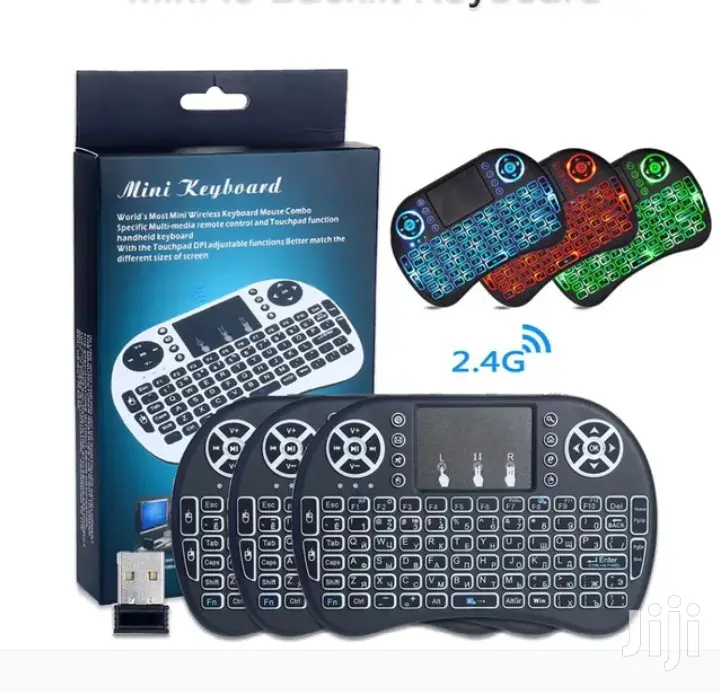 Mini Wireless Keyboard With Backlit.
