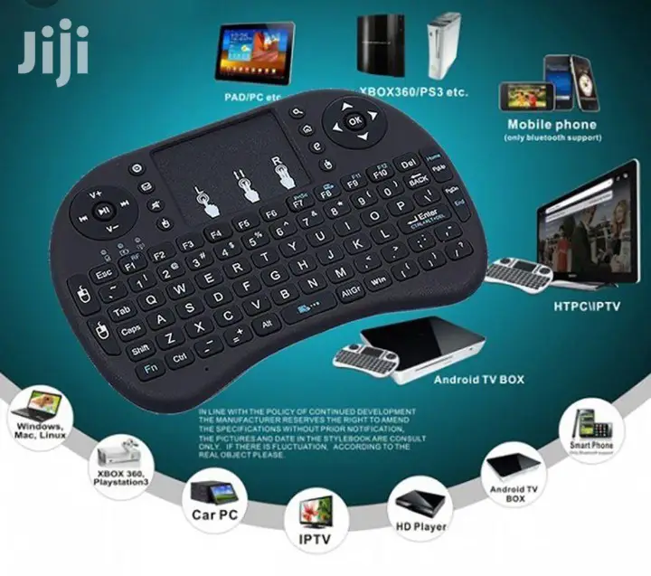 Mini Wireless Keyboard With Backlit.