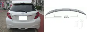 Jewela-Style Rear Roof Spoiler: For Toyota Vitz 2010+