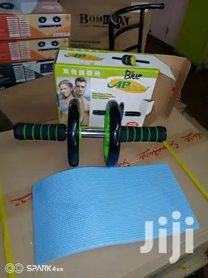 AB Wheel Roller With Knee Pad