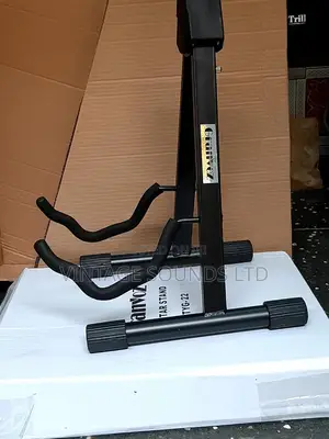 Adjustable Guitar Stand ( Black )